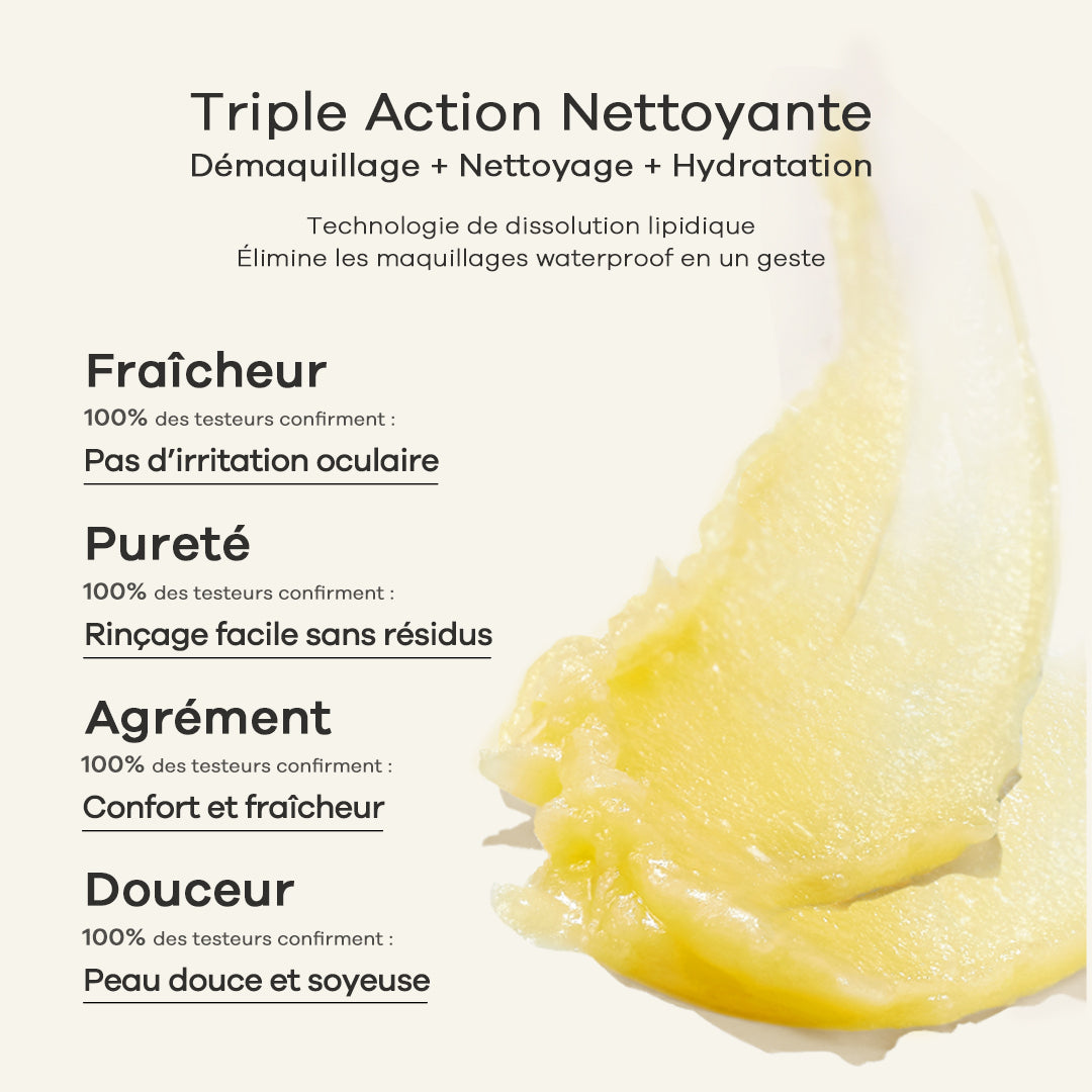 Baume Nettoyant à l'Huile Essentiel d'Ylang 85ml Blé de Fonty