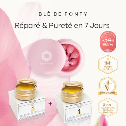 Pack Découverte Réparé & Pureté en 7 Jours Ble de Fonty