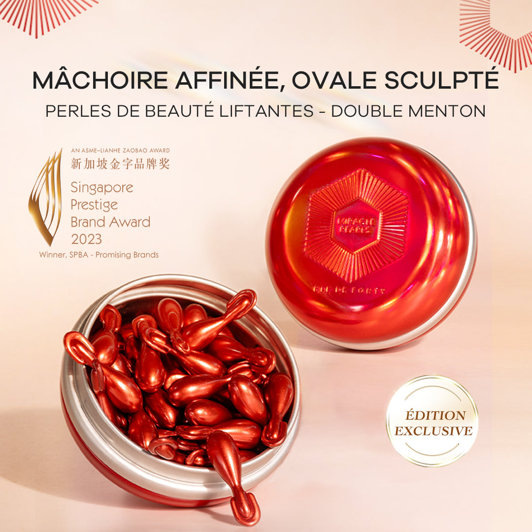 Perles de Beauté Liftantes Double Menton Blé de Fonty
