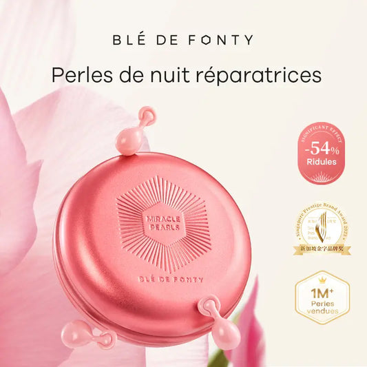 Perles de Beauté de Nuit Raffermissantes & Réparatrices - 21 pearls Ble de Fonty