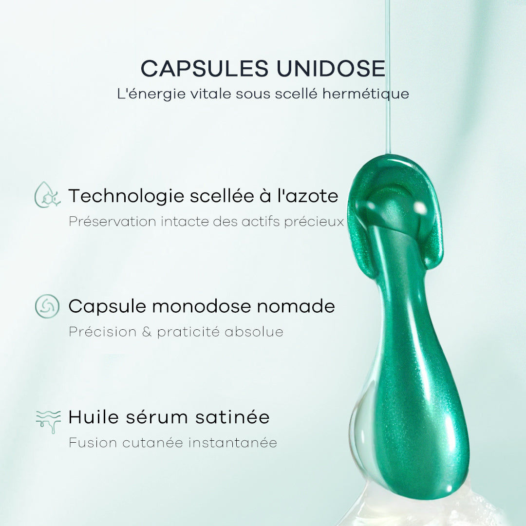 Perles d’Élixir de Jeunesse Anti-rides pour le Contour des Yeux Blé de Fonty