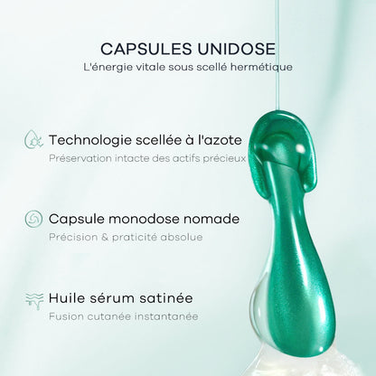 Perles d’Élixir de Jeunesse Anti-rides pour le Contour des Yeux Blé de Fonty