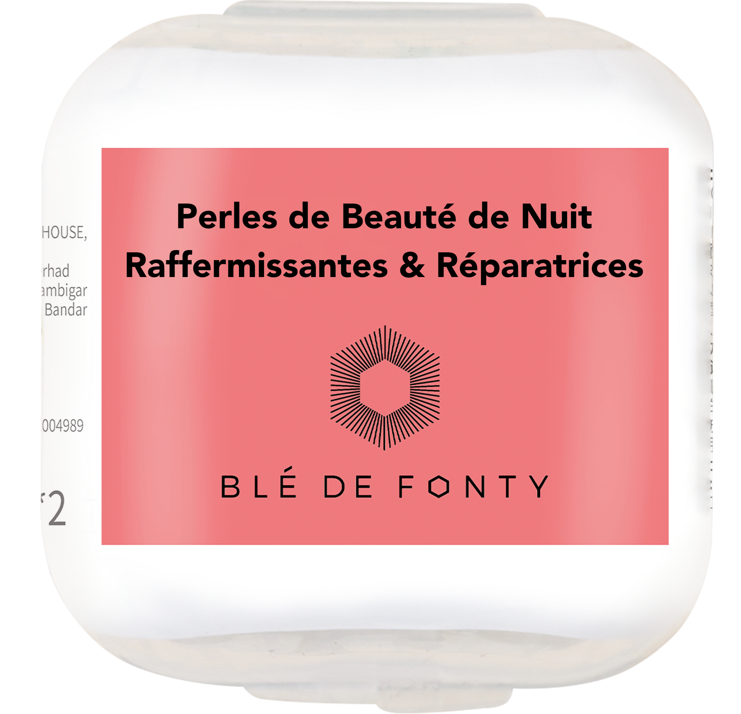 Perles de Beauté de Nuit Raffermissantes & Réparatrices - 2 perles Ble de Fonty